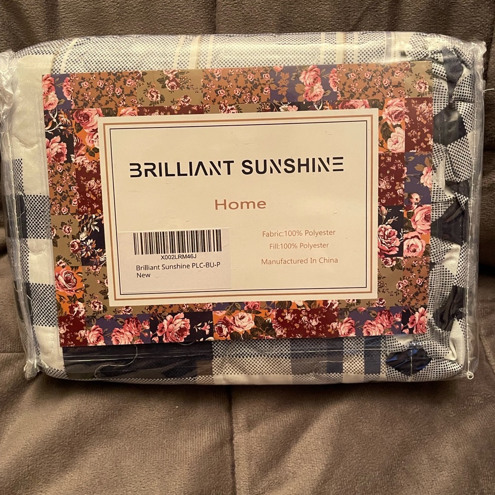 Patchwork pillow covers 18 x 18 set of two
